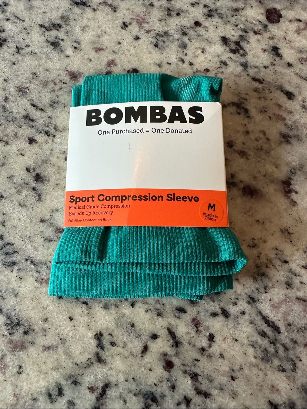 Bombas Sport Compression Sleeve - Teal
